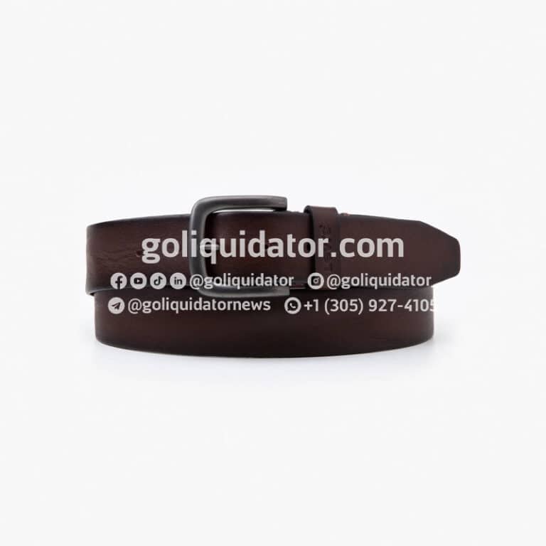 Wallets and belts from recognized brands