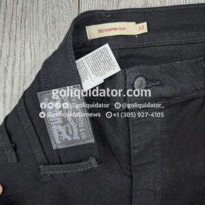 Mixed brand-name jeans by the container