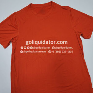 T-shirt lots from a well-known sportswear brand with no exterior logo.