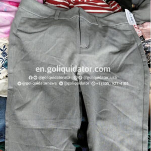 Pallets of mixed clothing for kids and womens from recognized brand