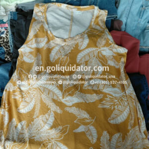 Pallets of mixed clothing for kids and womens from recognized brand