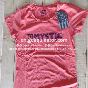 Lot of clothing from a brand focused on the surf lifestyle (Mystic)