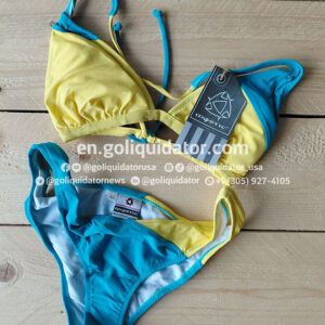 Lot of clothing from a brand focused on the surf lifestyle (Mystic)