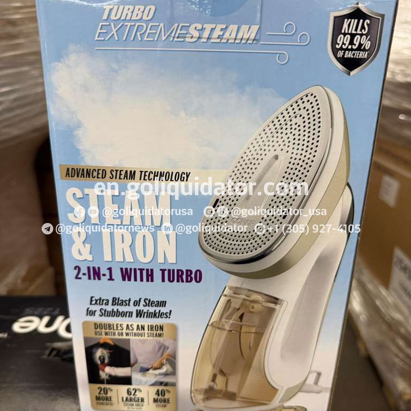 Lot of steam irons Conair