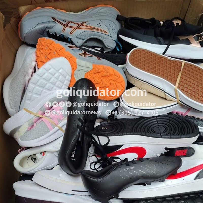 Lots of mixed-brand shoes from major brands