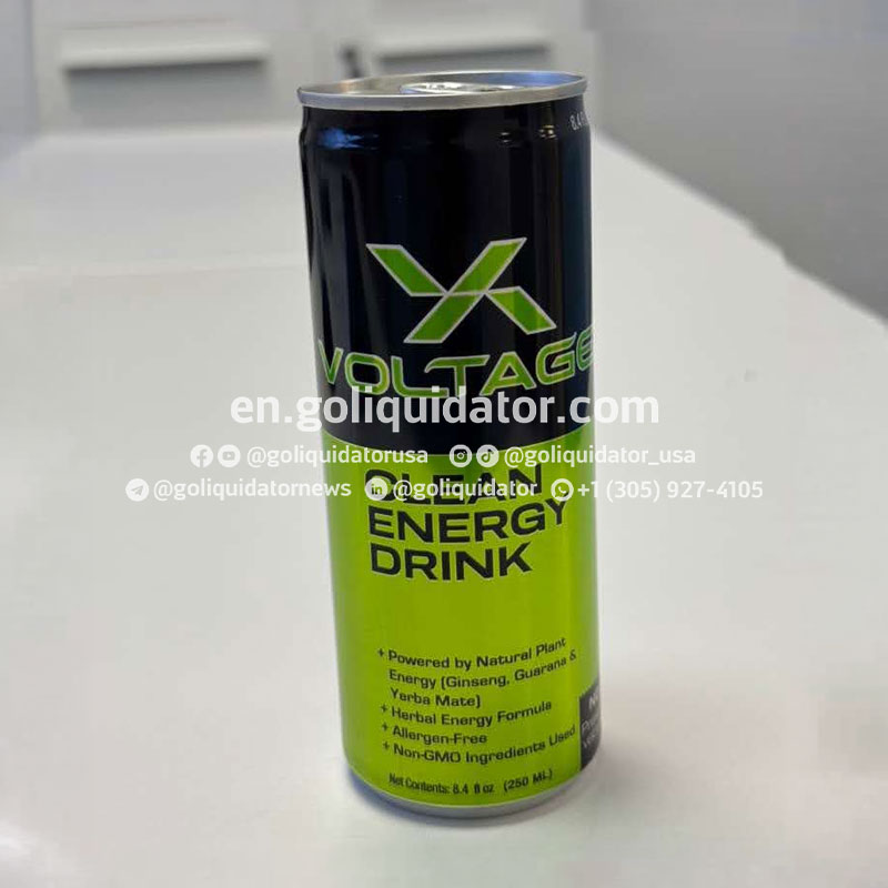 Lot of energy drinks Voltage