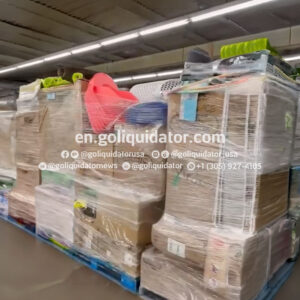 Pallets of general merchandise from Target