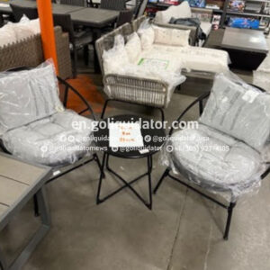 Lot of outdoor furniture and assorted items