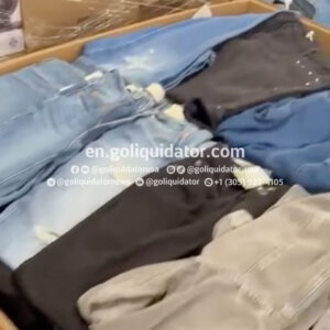 Pallets of premium clothing Denim from Target stores.
