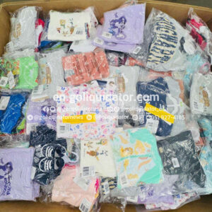 Pallets of mixed clothing from Walmart