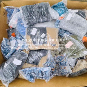 Pallets of mixed clothing from Walmart