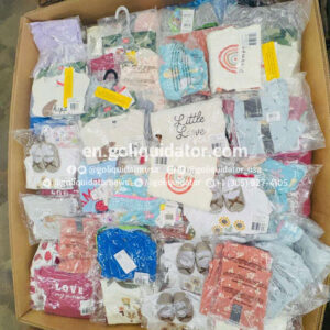 Pallets of mixed clothing from Walmart