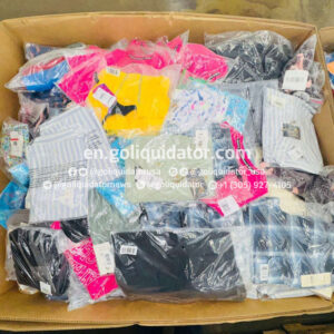 Pallets of mixed clothing from Walmart