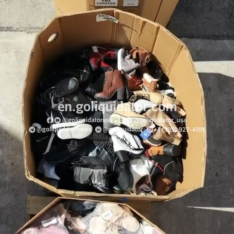 Shoes from Amazon by the pallet, for the fall-winter season