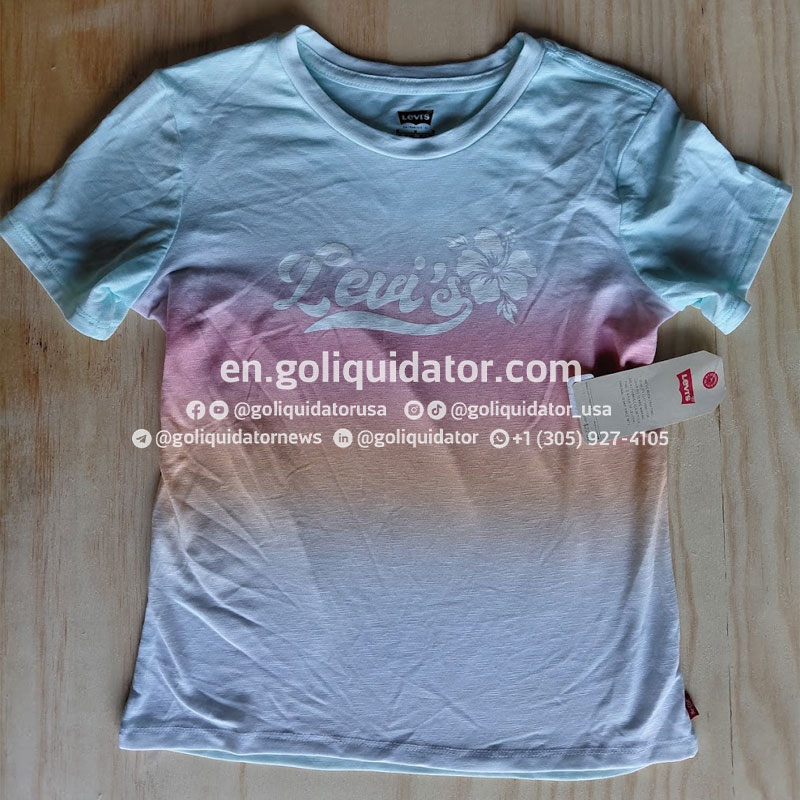 Lots of children’s clothing from department stores