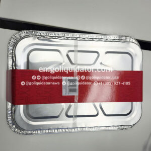 Lot of aluminum trays