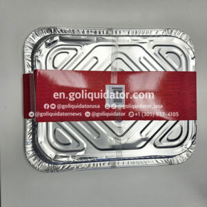 Lot of aluminum trays