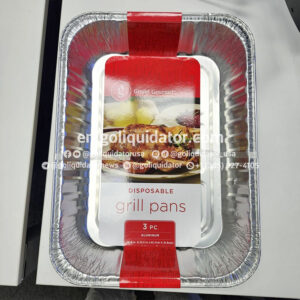 Lot of aluminum trays