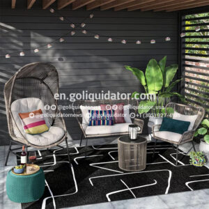 Lot of patio furniture and accessories