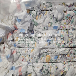 Bales of diapers by container or truckload