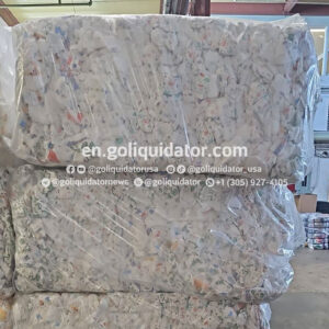 Bales of diapers by container or truckload