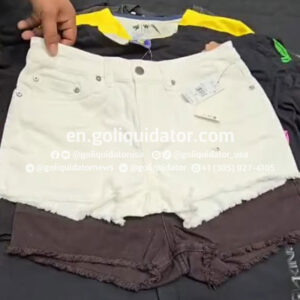 Lots of mixed clothing from surf and adventure brands