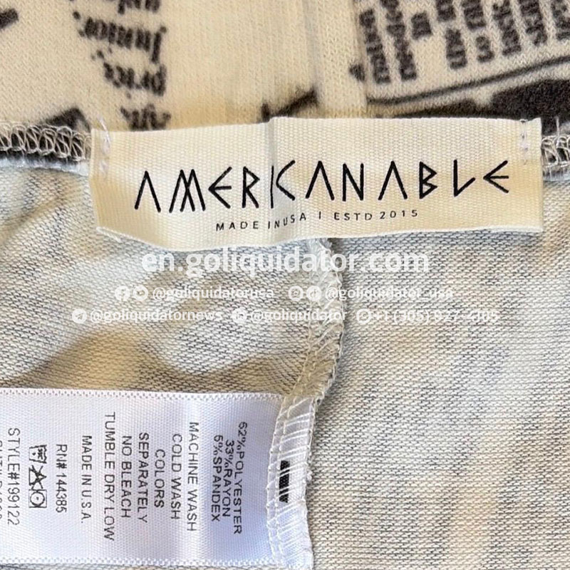 Lot of women's clothing from Americanable