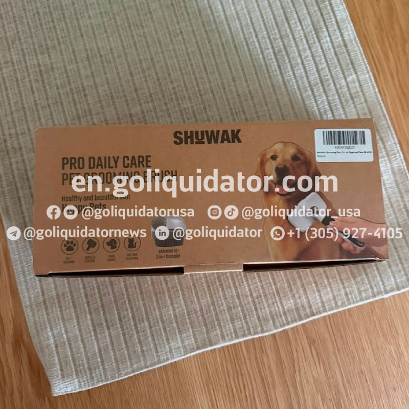 Lot of brand-new pet grooming brushes