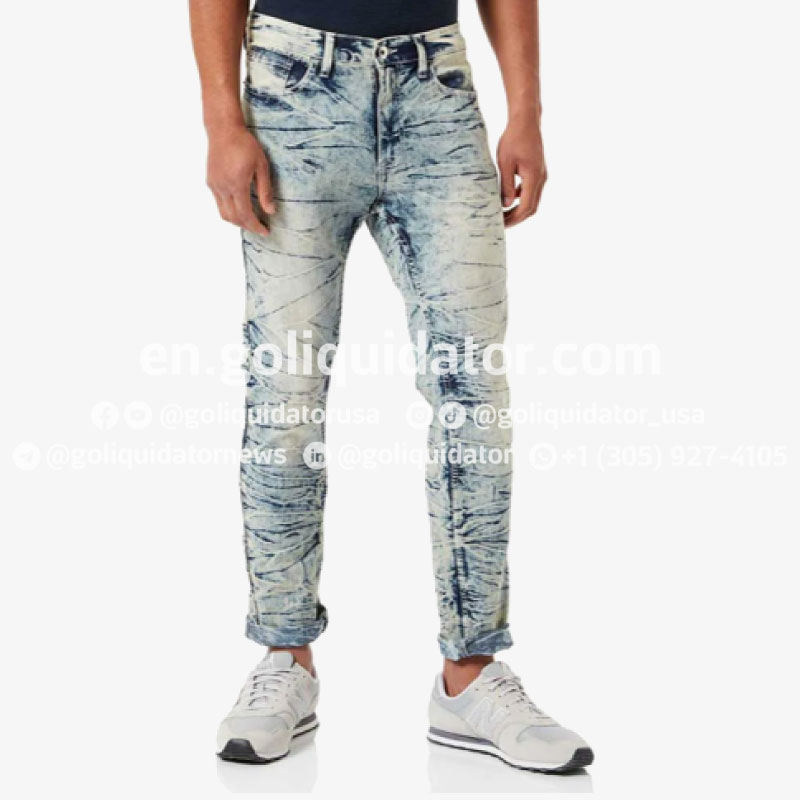 Lots of men's jeans and shorts