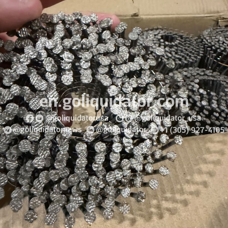 Lot of stainless steel nails