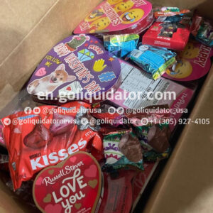 Mixed candies by truckload