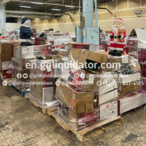 Christmas items by truckload