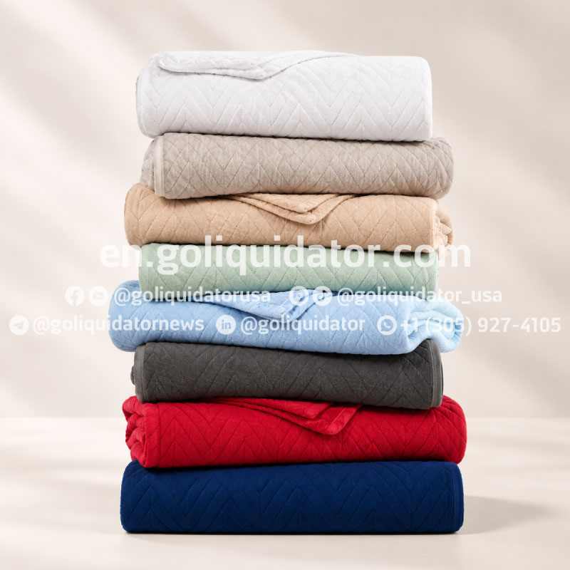 Bedding and home linen from Macy's by truckload
