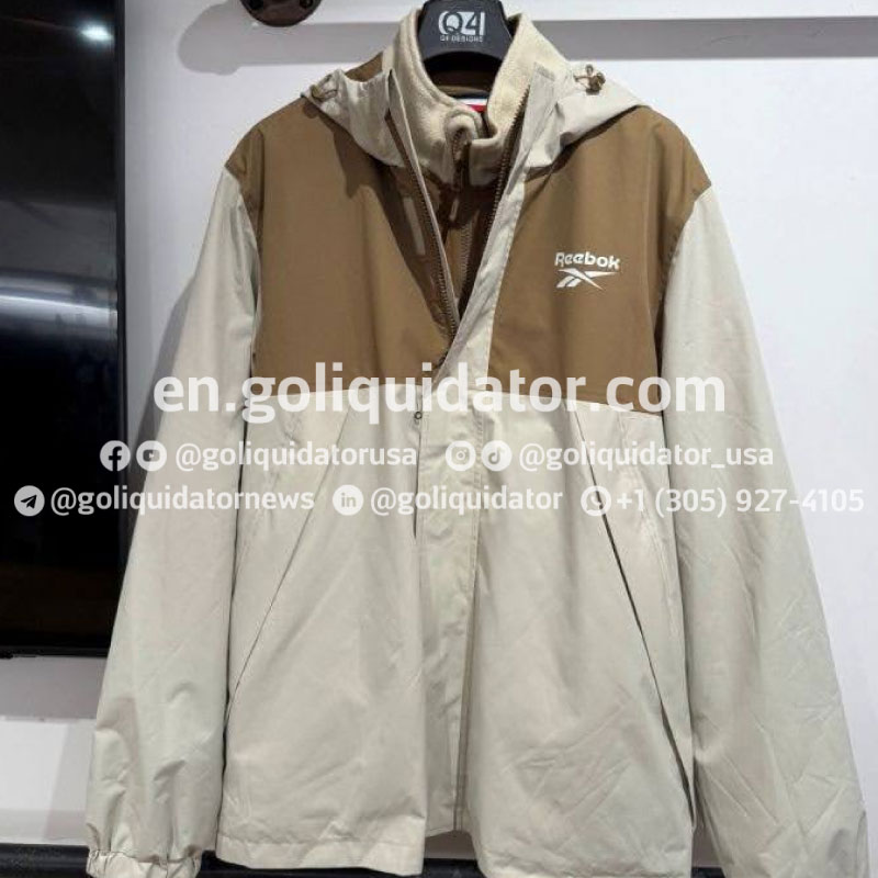 Lots of men's Reebok jackets