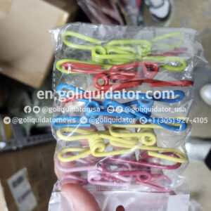 Lot of Kikkerland steel clips