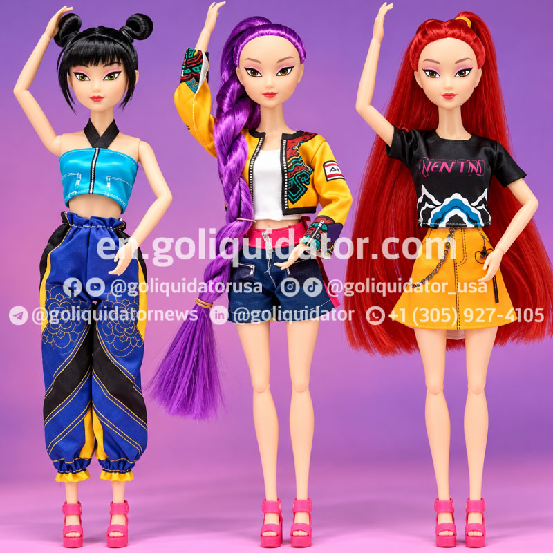 Lot of K-pop dolls
