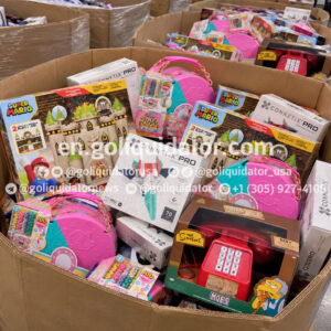 Full truckload of licenced toys