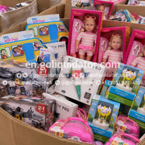 Full truckload of licenced toys
