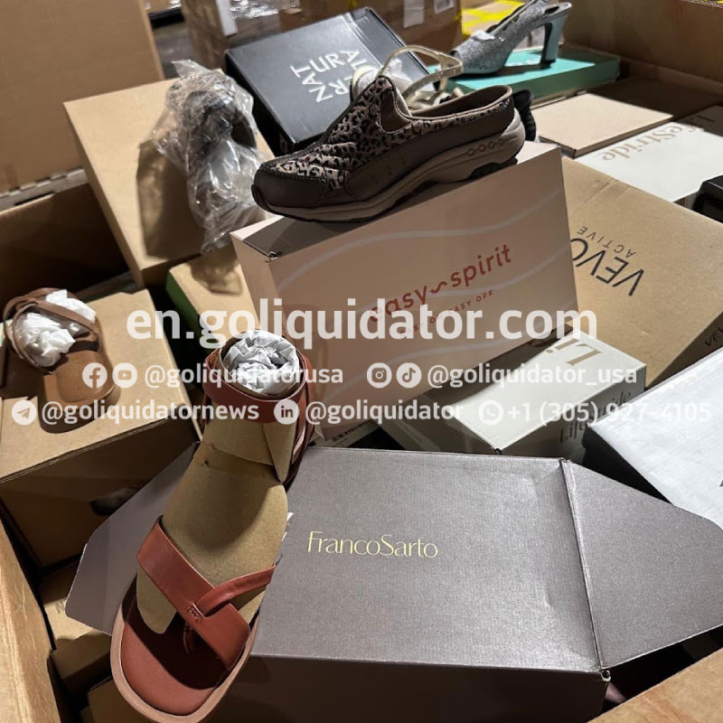 Lots of women's shoes from Macy's
