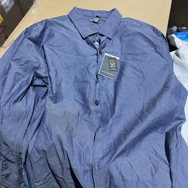 Batches of men's clothing in wholesale liquidation