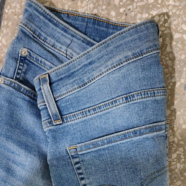 Jeans from recognized brands by container
