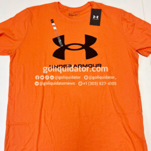 Lots of Under Armour t-shirts in wholesale liquidation