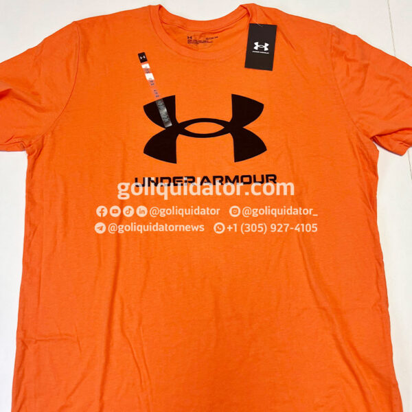 Lots of Under Armour t-shirts in wholesale liquidation