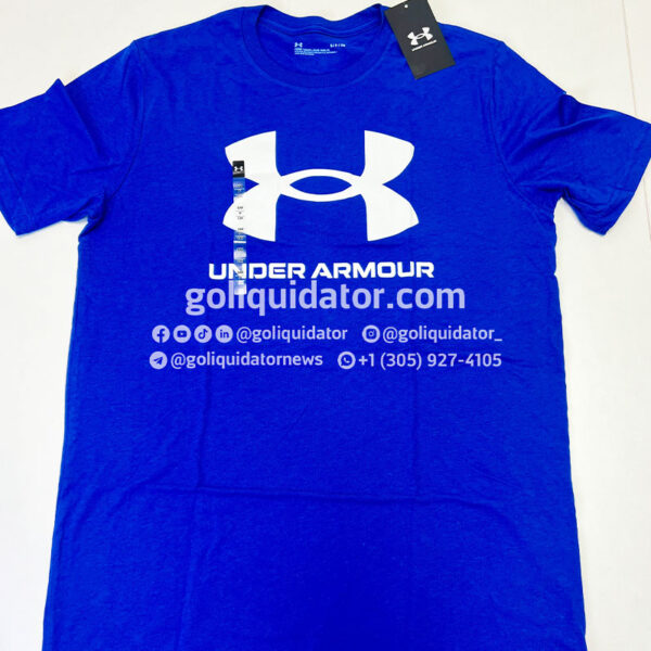 Lots of Under Armour t-shirts in wholesale liquidation