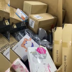Lots of Amazon merchandise for bin stores in wholesale liquidation.