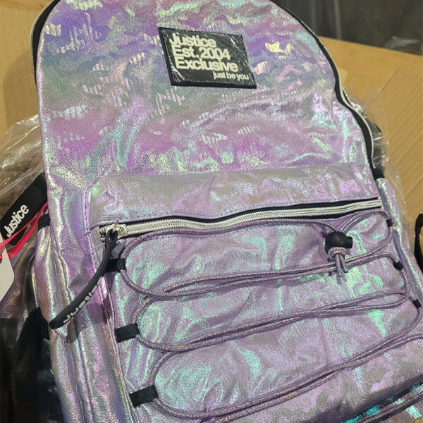 Lots of backpacks in wholesale liquidation