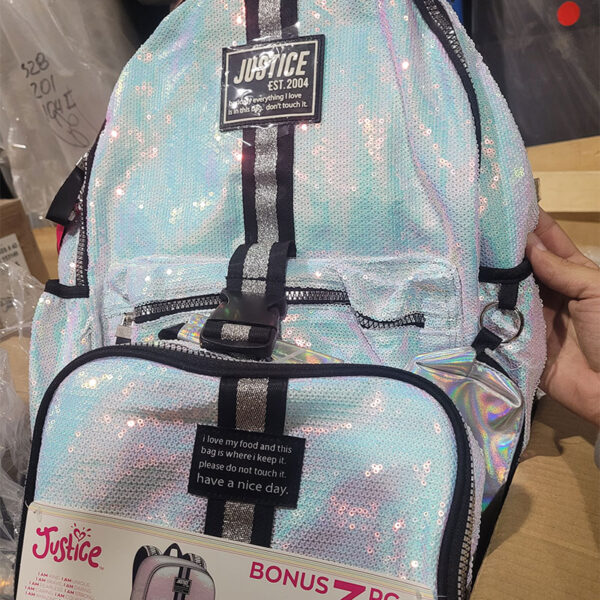 Lots of backpacks in wholesale liquidation