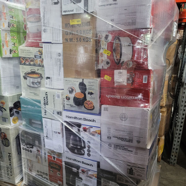 Lots of Hamilton Beach small appliances in wholesale liquidation