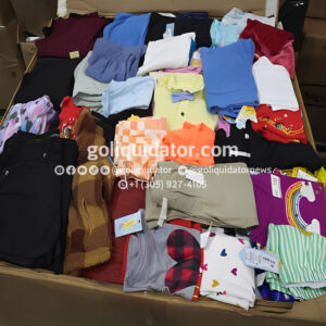 Mixed clothing from Target by truckload or container.