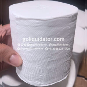 Lots of toilet paper in wholesale liquidation